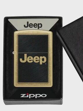 Sweet Brass Jeep Zippo Lighter